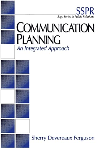 Beispielbild fr Communication Planning: An Integrated Approach (SAGE Series in Public Relations) zum Verkauf von SecondSale