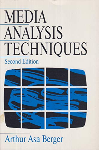 Media Analysis Techniques (9780761914549) by Berger, Arthur A