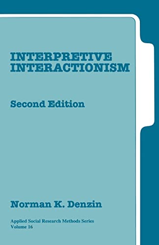 Imagen de archivo de Interpretive Interactionism a la venta por Better World Books