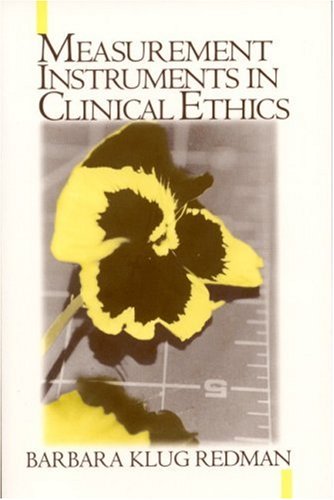 Imagen de archivo de Measurement Tools in Clinical Ethics a la venta por Better World Books