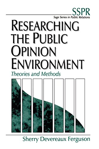 Beispielbild fr Researching the Public Opinion Environment: Theories and Methods zum Verkauf von ThriftBooks-Dallas