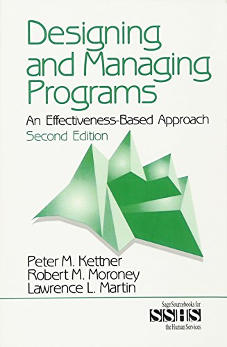 Stock image for Designing and Managing Programs: An Effectiveness-Based Approach (SAGE Sourcebooks for the Human Services) for sale by Zoom Books Company
