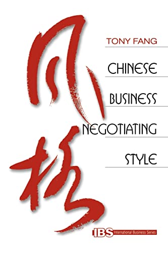 Imagen de archivo de Chinese Business Negotiating Style (International Business series) a la venta por BooksRun