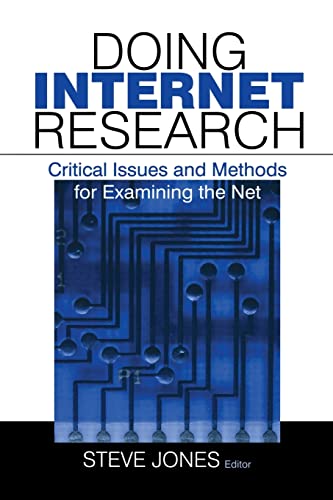 Beispielbild fr Doing Internet Research: Critical Issues and Methods for Examining the Net zum Verkauf von WorldofBooks