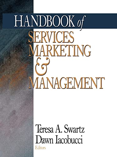 Stock image for Handbook of Services Marketing and Management for sale by Better World Books Ltd