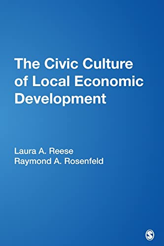 Imagen de archivo de The Civic Culture of Local Economic Development a la venta por Solr Books