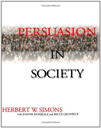 Beispielbild fr Persuasion in Society zum Verkauf von Better World Books