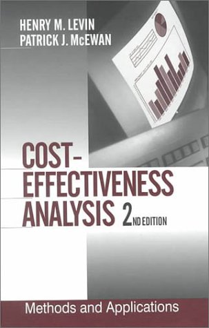 Immagine dell'editore per Cost-Effectiveness Analysis : Methods and Applications venduto da Better World Books