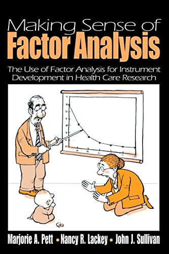 Beispielbild fr Making Sense of Factor Analysis: The Use of Factor Analysis for Instrument Development in Health Care Research zum Verkauf von Zoom Books Company