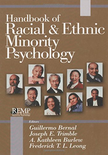 Imagen de archivo de Handbook of Racial and Ethnic Minority Psychology (RACIAL ETHNIC MINORITY PSYCHOLOGY) a la venta por HPB-Red