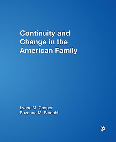 Beispielbild fr Continuity and Change in the American Family zum Verkauf von Save With Sam