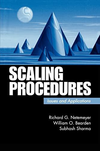 Stock image for Scaling Procedures: Issues and Applications for sale by SecondSale