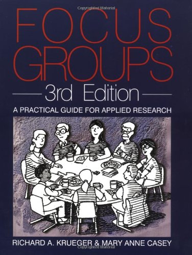 Beispielbild fr Focus Groups : A Practical Guide for Applied Research zum Verkauf von Better World Books