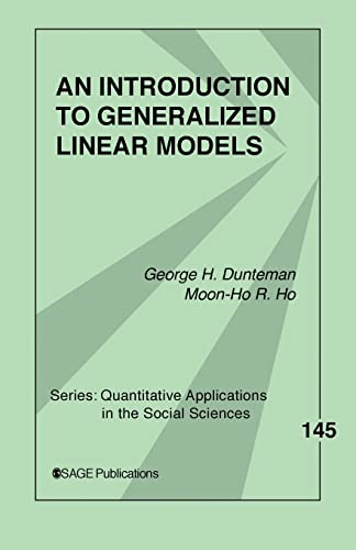 Imagen de archivo de An Introduction to Generalized Linear Models (Quantitative Applications in the Social Sciences) a la venta por SecondSale
