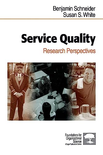 Beispielbild fr Service Quality : Research Perspectives zum Verkauf von Better World Books