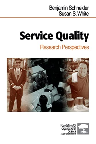 Imagen de archivo de Service Quality : Research Perspectives a la venta por Better World Books