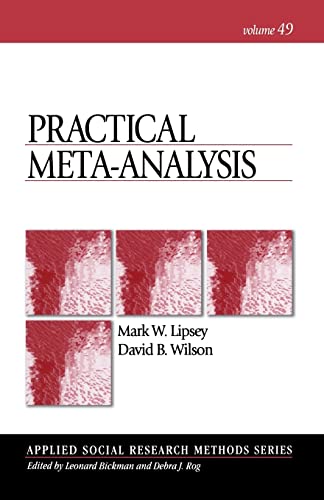 Stock image for Practical Meta-Analysis (Applied Social Research Methods) for sale by BooksRun