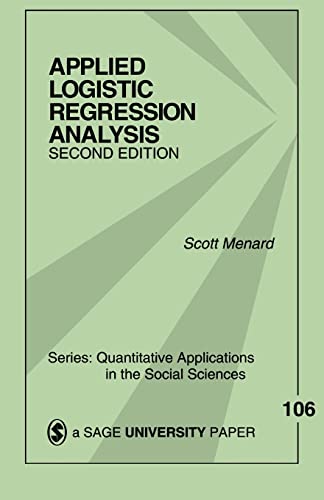 Beispielbild fr Applied Logistic Regression Analysis (Quantitative Applications in the Social Sciences) zum Verkauf von BooksRun