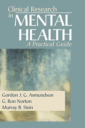Beispielbild fr Clinical Research in Mental Health : A Practical Guide zum Verkauf von Better World Books: West