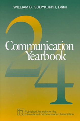 9780761922469: Communication Yearbook