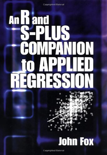 Imagen de archivo de An R and S-Plus Companion to Applied Regression a la venta por Better World Books