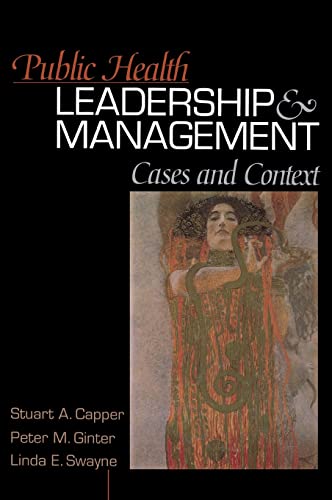 Imagen de archivo de Public Health Leadership and Management: Cases and Context a la venta por SecondSale