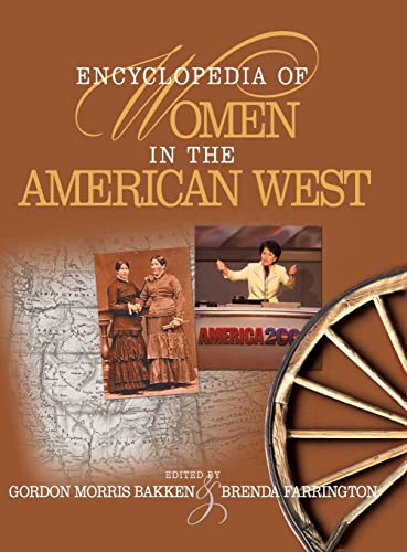 Stock image for Encyclopedia of Women in the American West for sale by HPB-Red