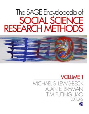 Imagen de archivo de The SAGE Encyclopedia of Social Science Research Methods a la venta por Better World Books