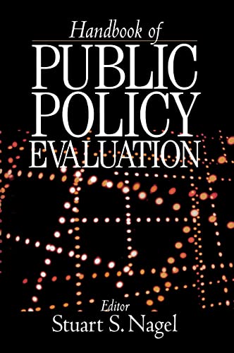 9780761923749: Handbook of Public Policy Evaluation