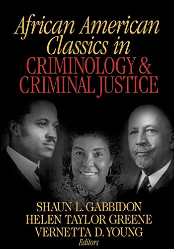Stock image for African American Classics in Criminology and Criminal Justice for sale by D2D Books