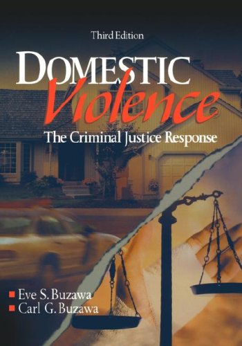 Beispielbild fr Domestic Violence: The Criminal Justice Response (Hb 2003) zum Verkauf von Romtrade Corp.