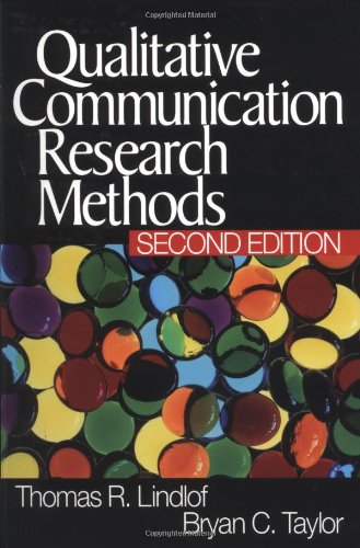 Imagen de archivo de Qualitative Communication Research Methods a la venta por Half Price Books Inc.