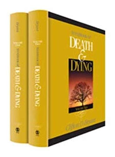 Imagen de archivo de Handbook of Death and Dying a la venta por Better World Books