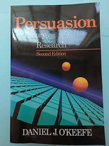 9780761925392: Persuasion: Theory and Research