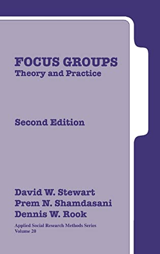 9780761925828: Focus Groups: Theory and Practice (Applied Social Research Methods)