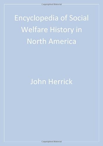 Imagen de archivo de Encyclopedia of Social Welfare History in North America a la venta por WorldofBooks