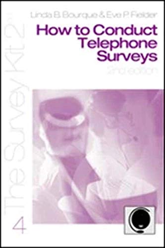Beispielbild fr How to Conduct Telephone Surveys (Survey Kit) zum Verkauf von Books From California