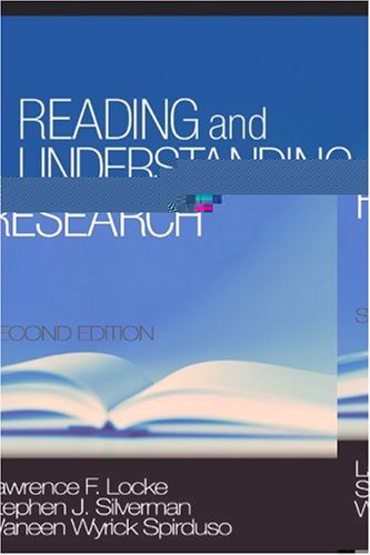 Beispielbild fr Reading and Understanding Research zum Verkauf von SecondSale