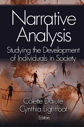 9780761927983: Narrative Analysis: Studying the Development of Individuals in Society