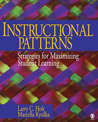 Stock image for Instructional Patterns: Strategies for Maximizing Student Learning for sale by SecondSale
