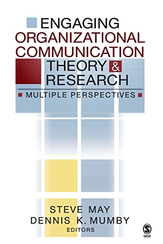 Stock image for Engaging Organizational Communication Theory and Research: Multiple Perspectives for sale by ThriftBooks-Atlanta