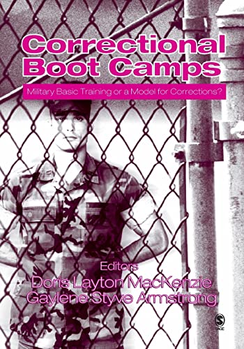 Imagen de archivo de Correctional Boot Camps:: Military Basic Training or a Model for Corrections? a la venta por HPB-Red