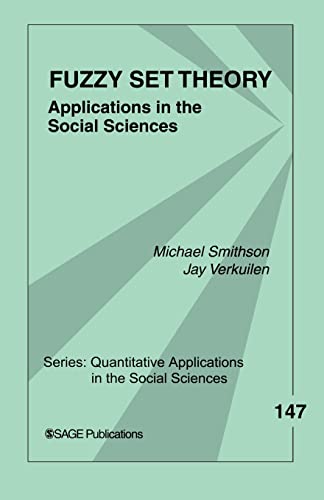 Stock image for Fuzzy Set Theory: Applications in the Social Sciences (Quantitative Applications in the Social Sciences) for sale by HPB-Red