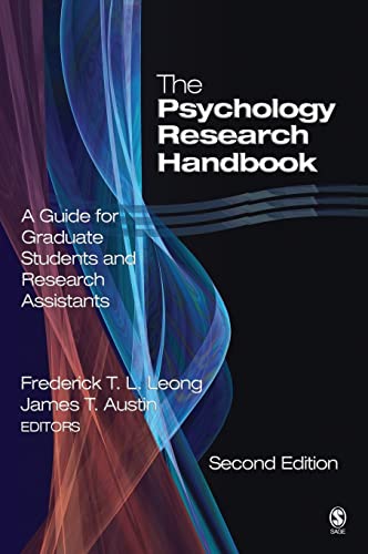 Beispielbild fr The Psychology Research Handbook : A Guide for Graduate Students and Research Assistants zum Verkauf von Better World Books