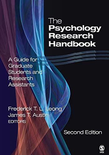 Imagen de archivo de The Psychology Research Handbook: A Guide for Graduate Students and Research Assistants a la venta por ThriftBooks-Atlanta