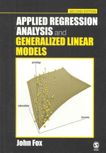 Immagine dell'editore per Applied Regression Analysis and Generalized Linear Models venduto da medimops