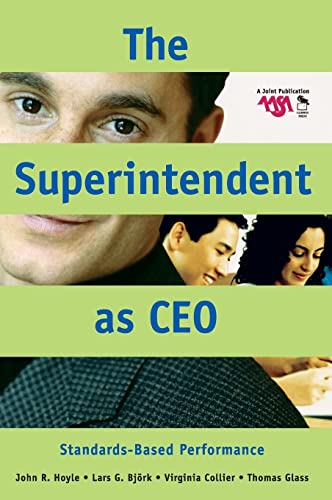 Beispielbild fr The Superintendent as CEO: Standards-Based Performance zum Verkauf von HPB-Red