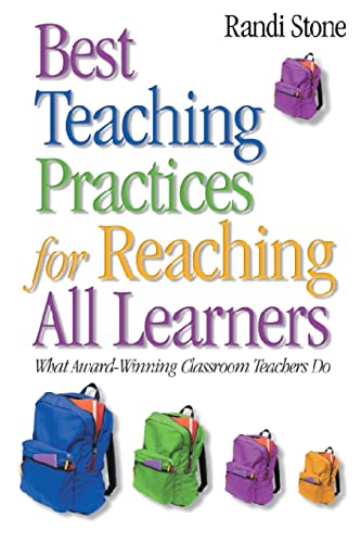 Imagen de archivo de Best Teaching Practices for Reaching All Learners: What Award-Winning Classroom Teachers Do a la venta por HPB-Diamond