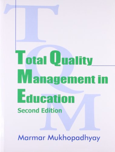9780761933687: Total Quality Management in Education
