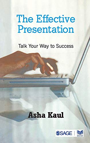 Beispielbild fr The Effective Presentation: Talk Your Way To Success (Response Books) zum Verkauf von AwesomeBooks